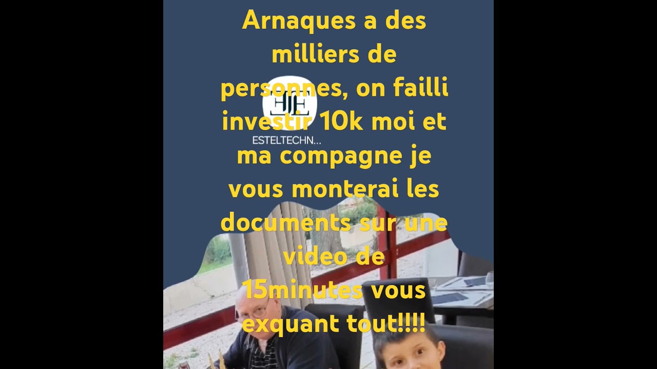 ESTEL TECHNOLOGIES, AVEC  BRUNO MOR&Eacute;, FAILLITE ASSUR&Eacute;E