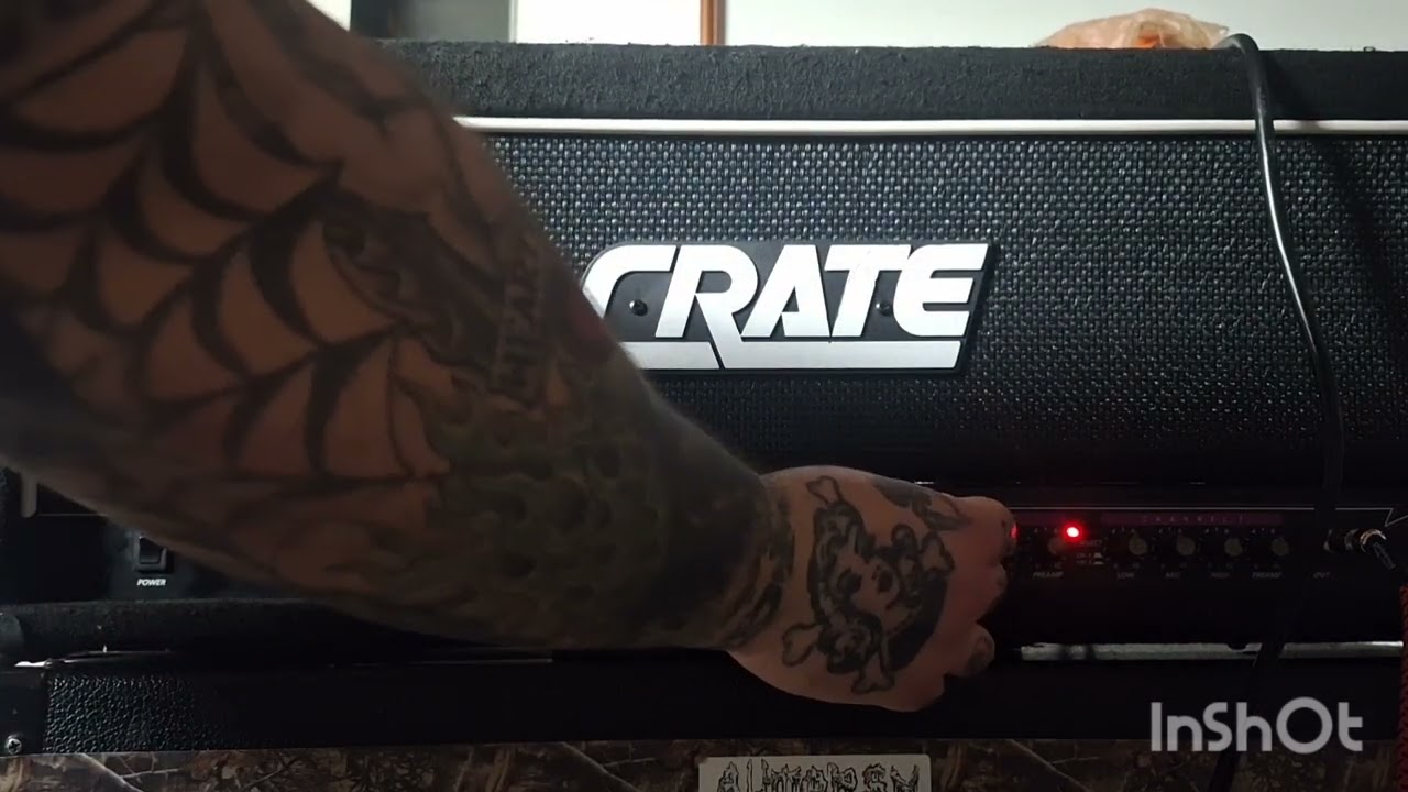 Crate Stealth 50 with (2) 6L6 tubes