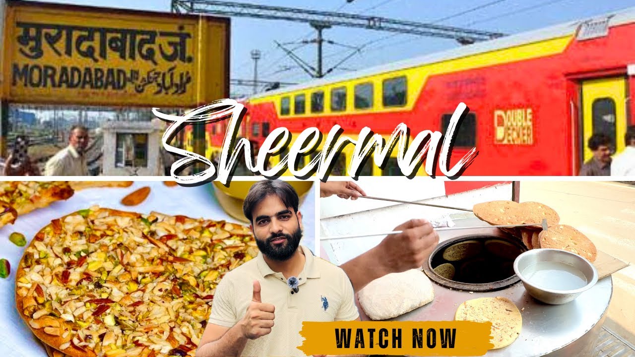Moradabadi Sheermal Roti | Mohammad Ali Sheermal Wale | Royal Mughlai Street Food | Ham4vlogs