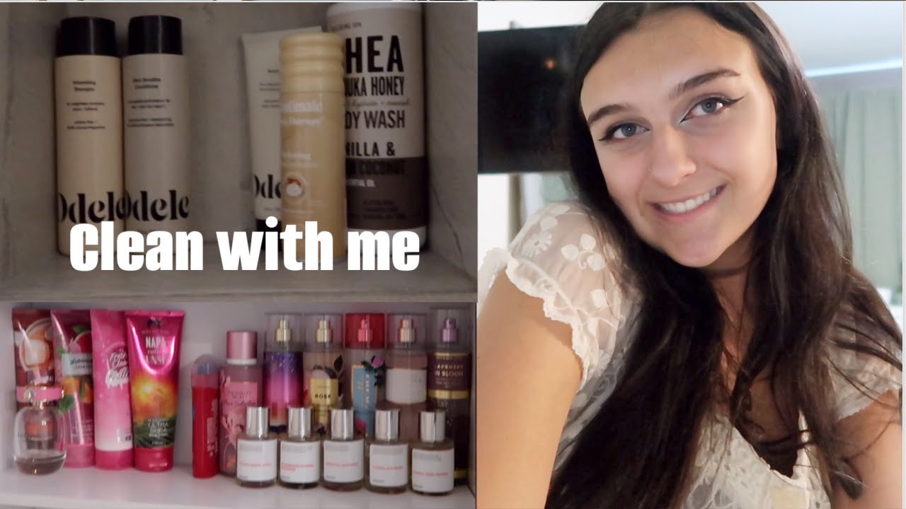 clean with me | organizing my bedroom & bathroom