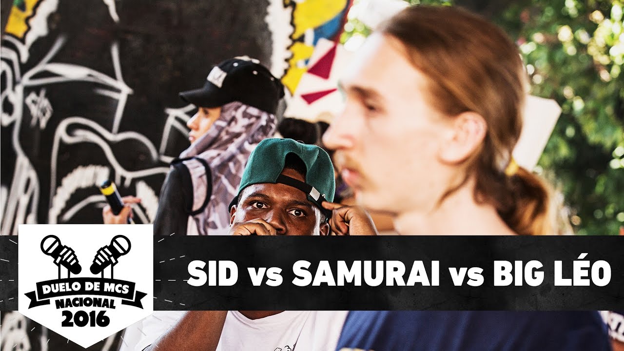 Sid (DF) vs Samurai (RJ) vs Big Léo (MG) (1ª Fase) - Duelo de MCS Nacional 2016 - 20/11/16