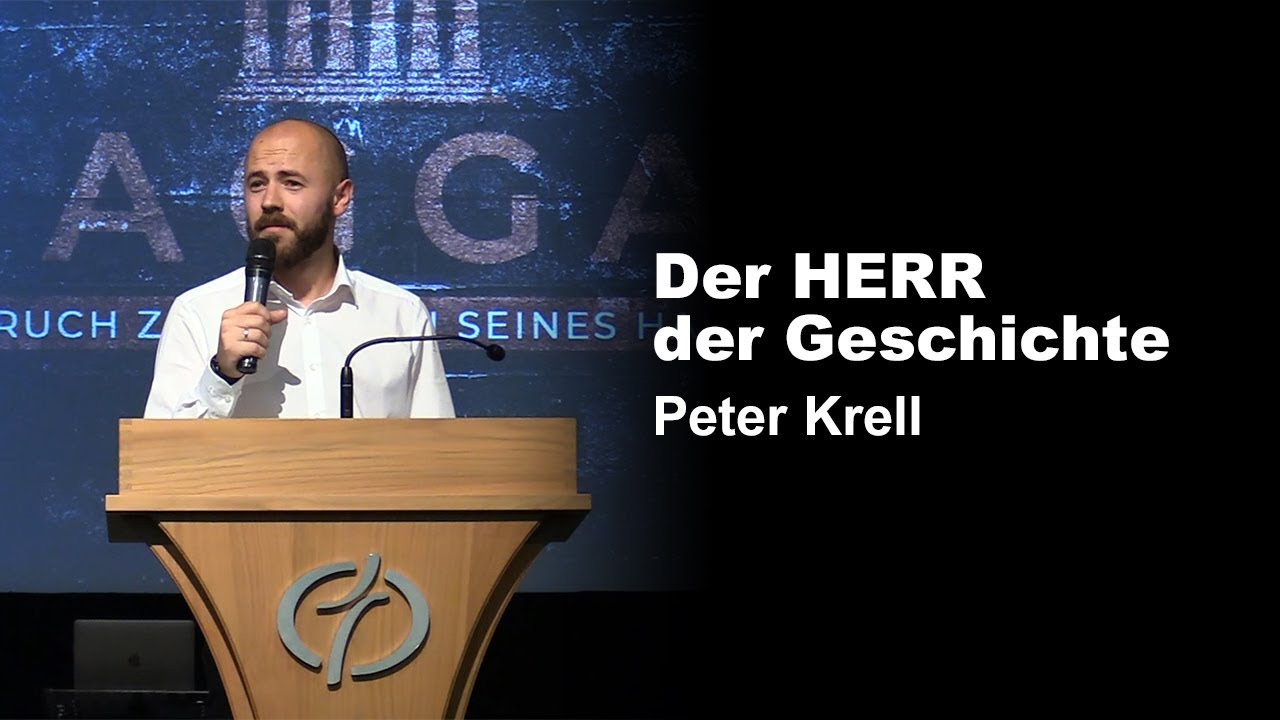 Der HERR der Geschichte - Das Buch Haggai | Peter Krell