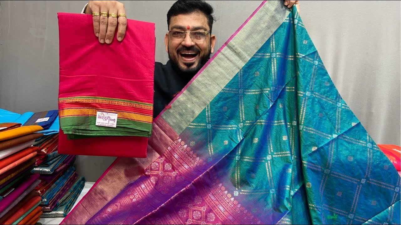 Fresh collectio 😍war offer offer  😱paithani Saree | Saree live  Kasturi Paithani Saree #saree #paith