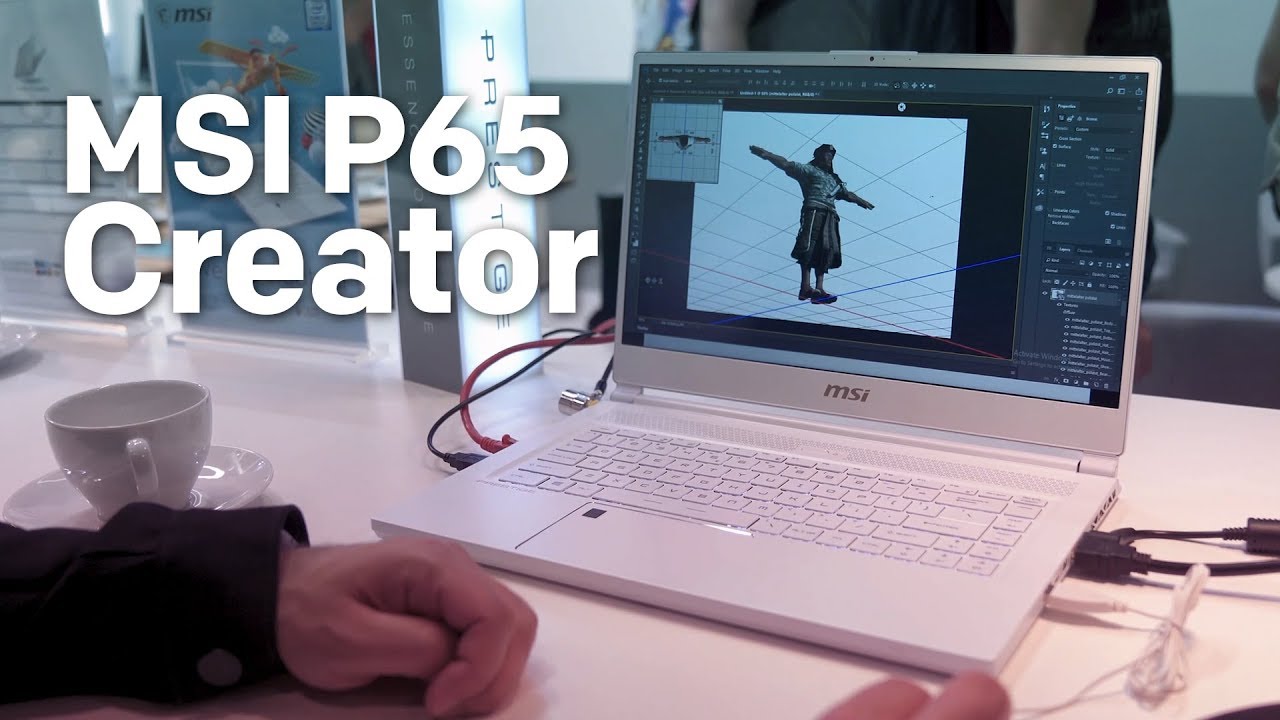 MSI P65 Creator hands-on: Made for the creative minds
