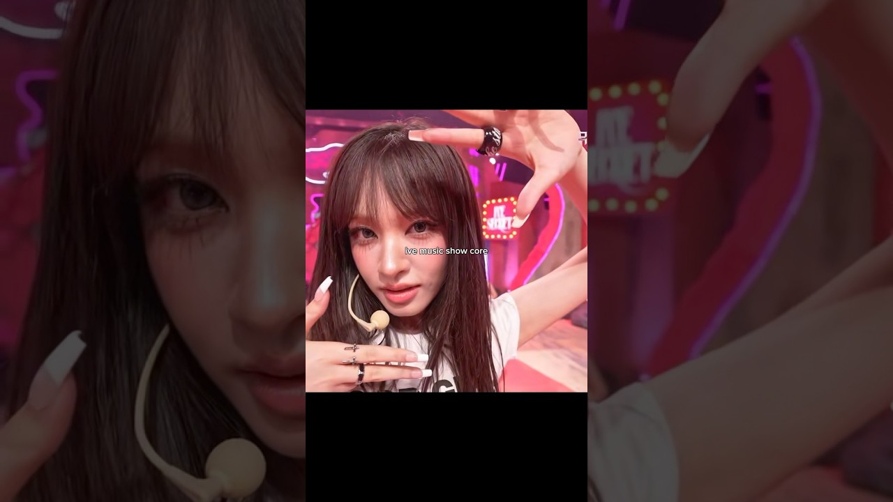 IVE music show core! ( credit : imchaewonmy on TikTok ) #IVE #아이브 #funny #ivearemyults #meme