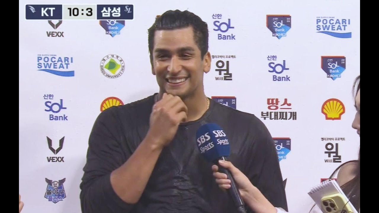 [KT위즈] 부활한 삼성의 천적! 되살아난 에이스! 쿠에바스 선수 KT 10 : 삼성 3 *25.06.14