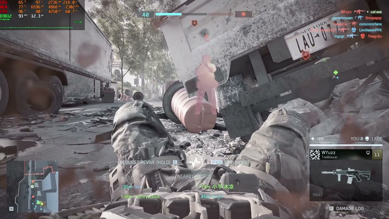 Ryzen 5 5600G+7700XT- BF6 1440p High, Intel XeSS Ultra Q