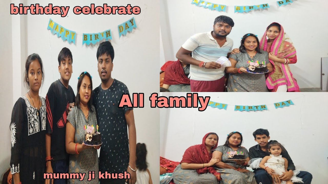 mummy ji ka birthday celebration ho hi gaya ❤