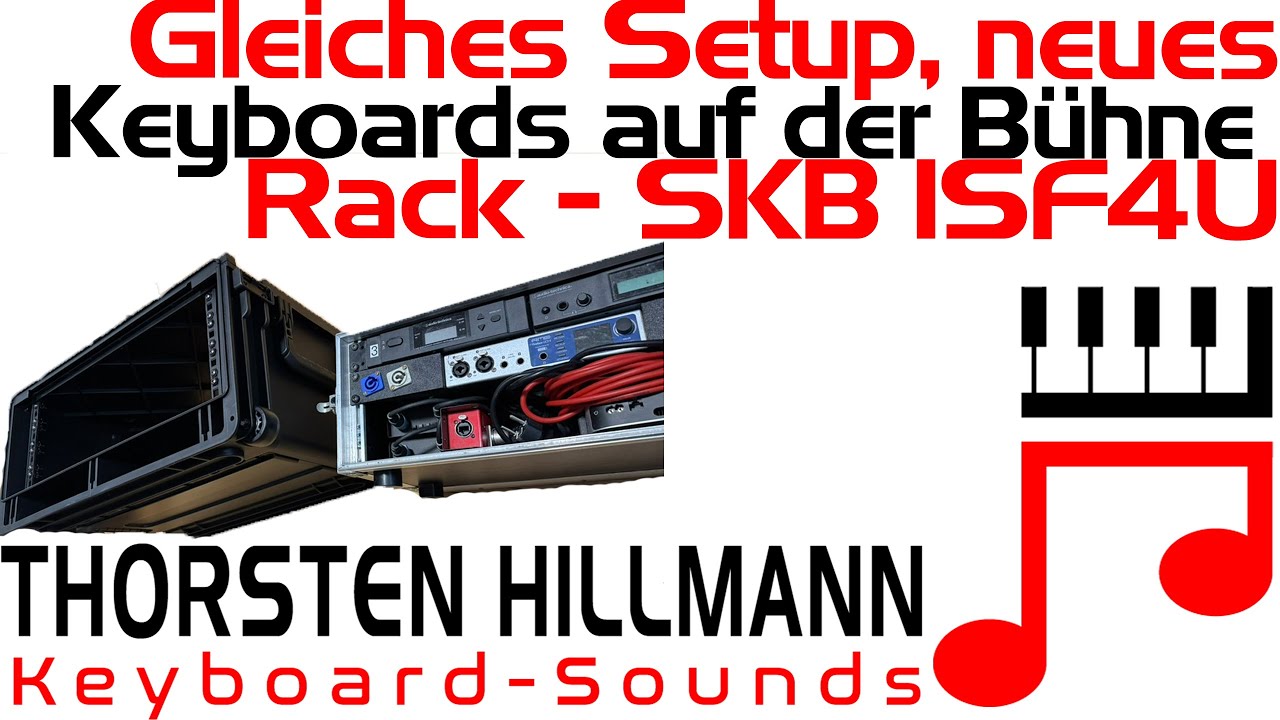 Gleiches Setup, neues Rack SKB ISF4U, umbau in Kürze mit Würze