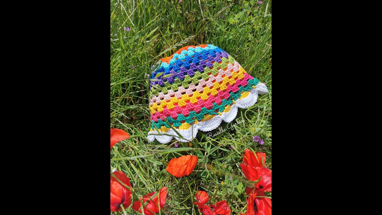 cappellino granny colorato