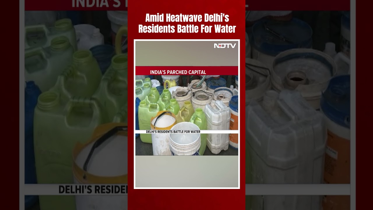 Delhi Water Crisis | Amid Heatwave Delhi's Residents Battle For Water