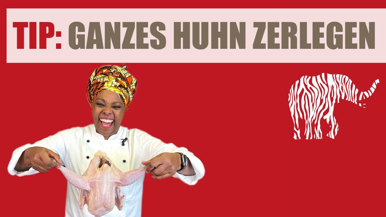 Ein ganzes Huhn richtig, schnell und einfach zerlegen