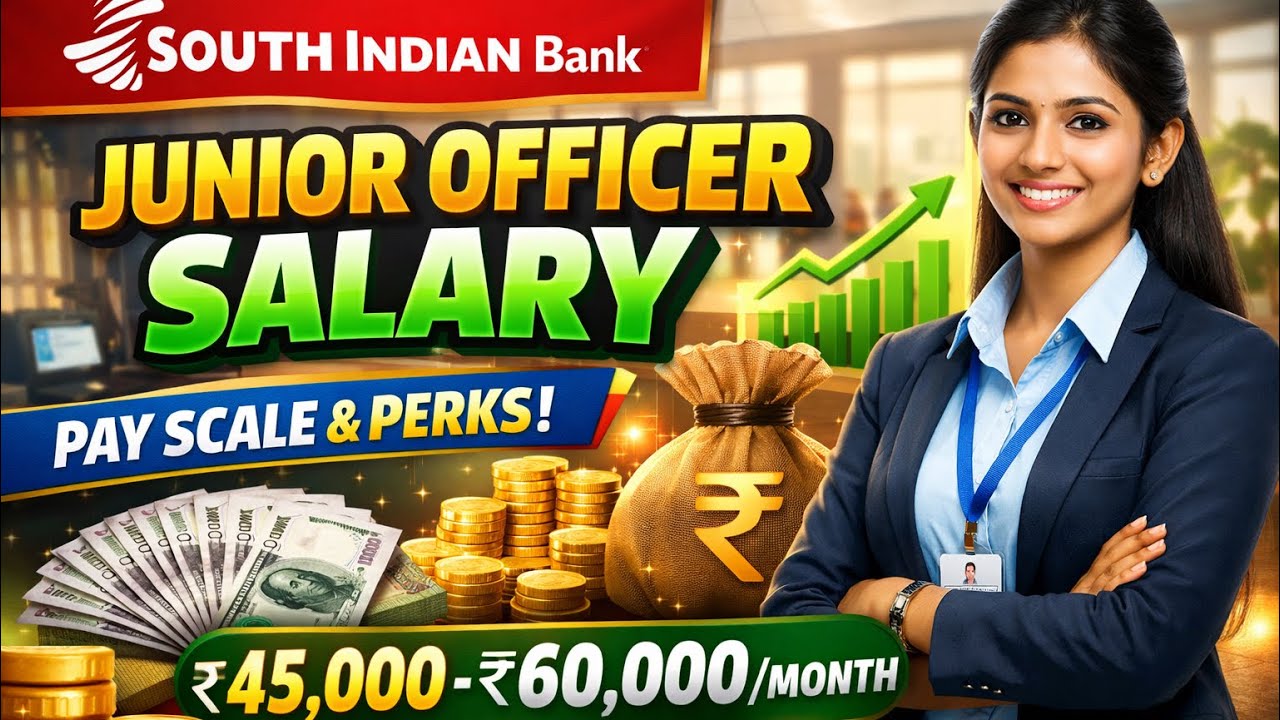 SIB Junior Officer Salary 2026 | South Indian Bank Junior Officer Salary, In Hand Salary,Job Profile