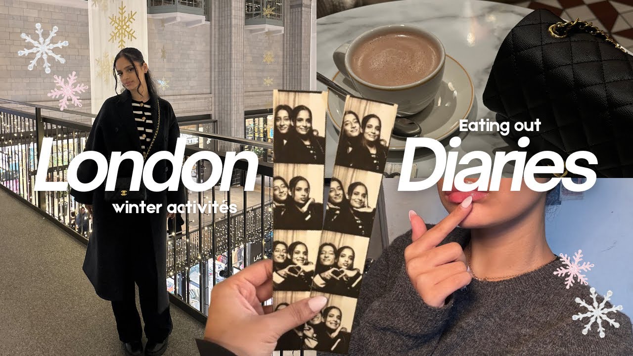 LONDON DIARIES🌟🐇| days in December, exploring Battersea + lots of good food | Girly London diaries