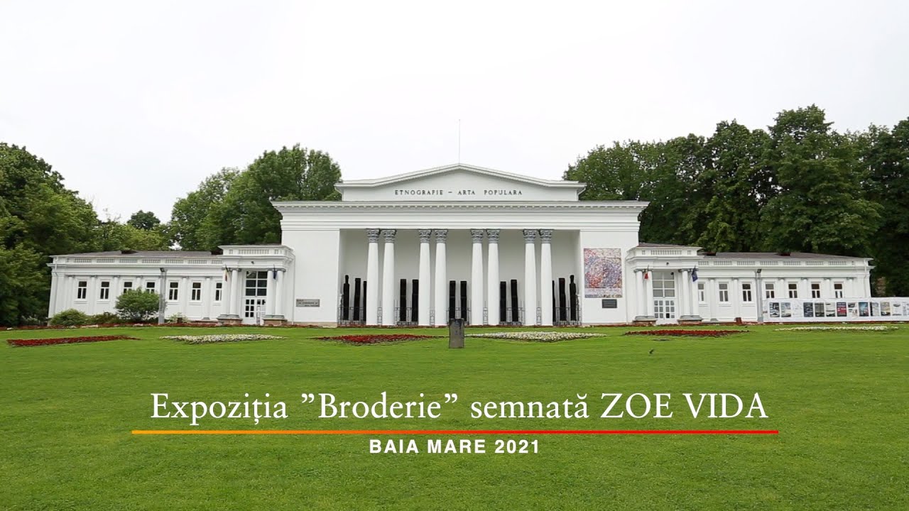Expoziția ”Broderie” semnată ZOE VIDA