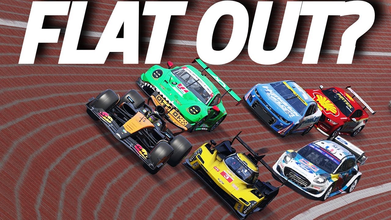 Which Race Cars Can Take AVUS's Banked Corner FLAT OUT?