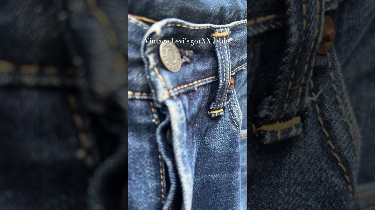Vintage Levi&rsquo;s 501XX Jeans