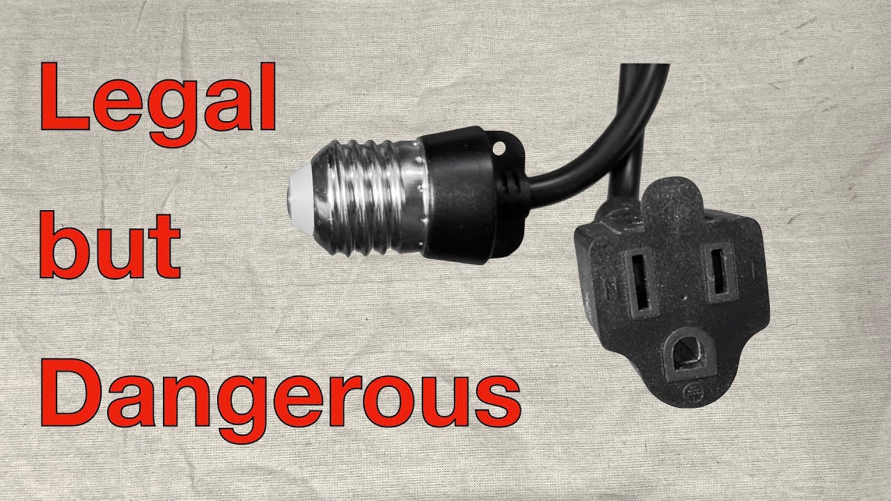 3 prong light socket adapter is bad.