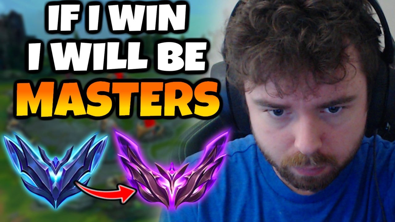IF I WIN I AM MASTERS. | Yorick Top