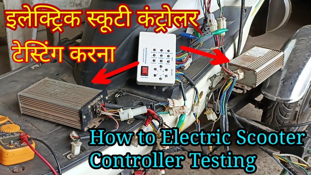 Electric scooter controller testing test electric scooter controller