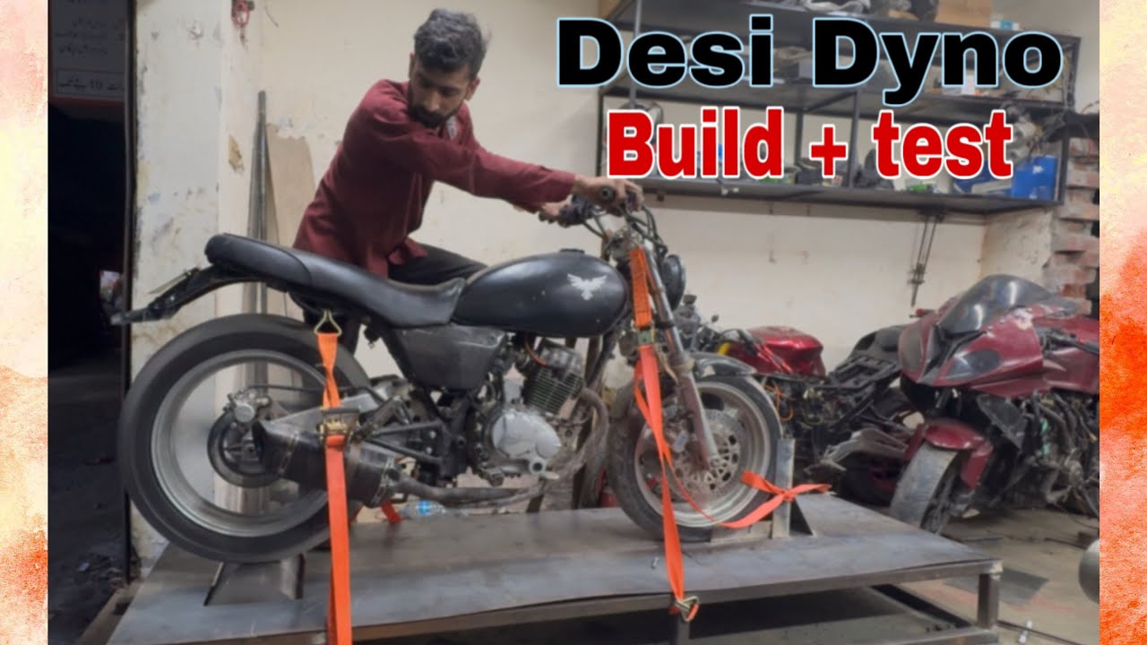 “Custom Built Dyno Machine in Pakistan 🇵🇰 | Full RPM & Real Top Speed Test 🔥”