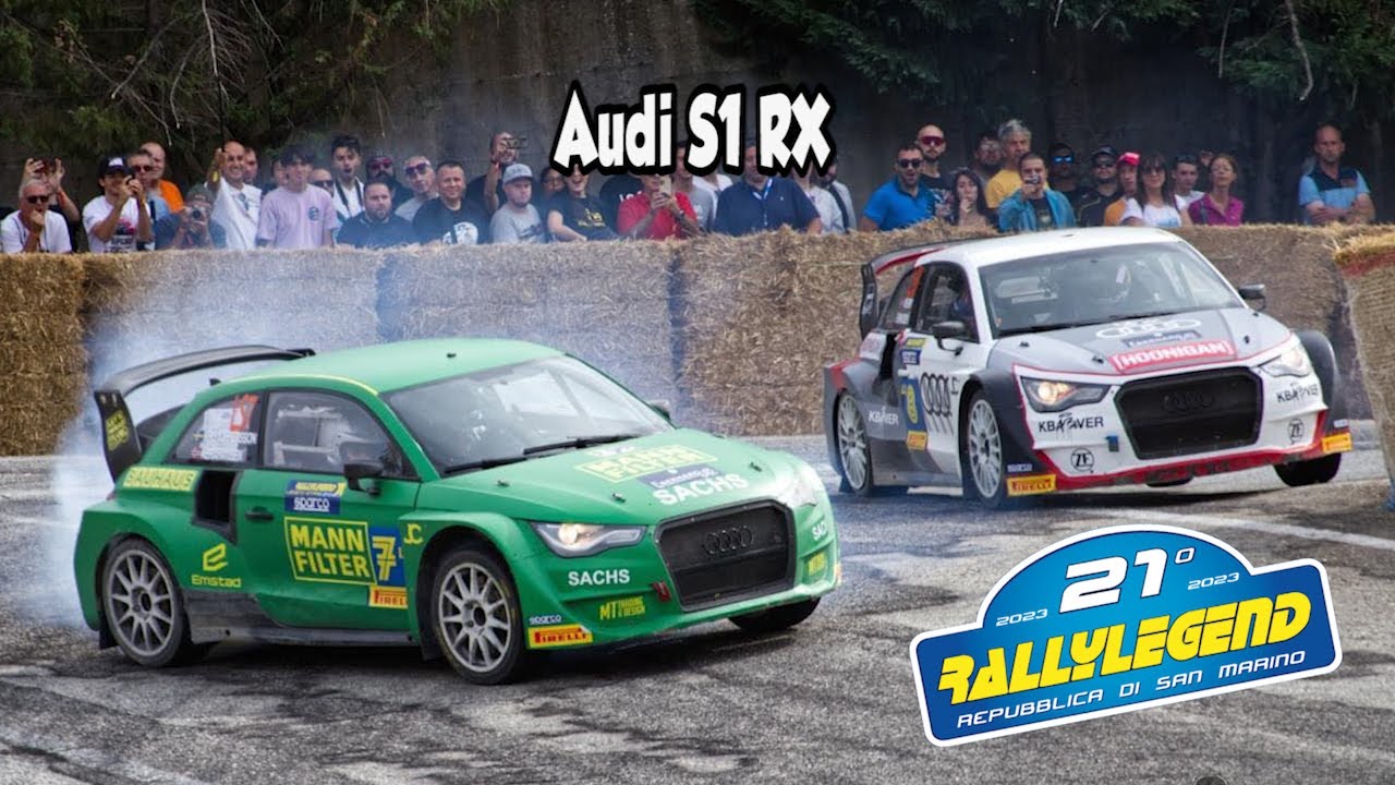 21° Rallylegend 2023 | Audi S1 RX | Ole Christian Veiby | Johan Kristoffersson
