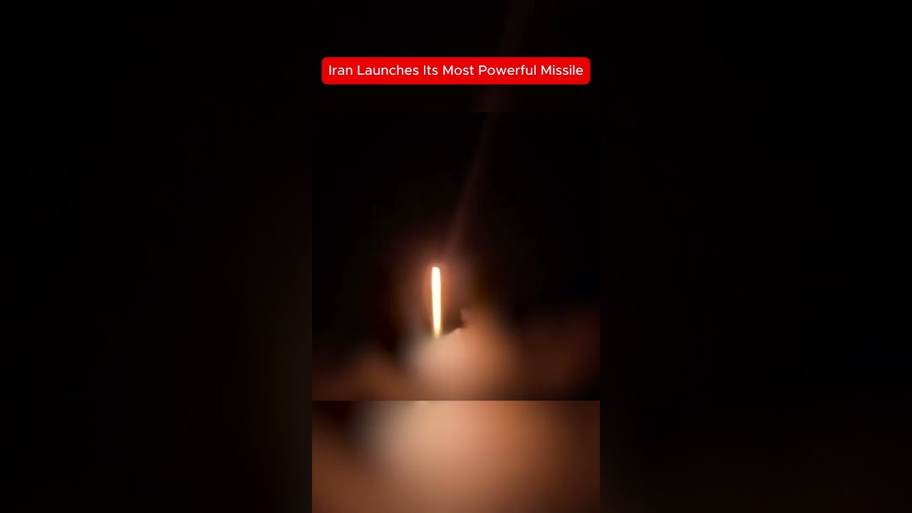 Иран запустил свою самую мощную ракету по Израилю 🚀