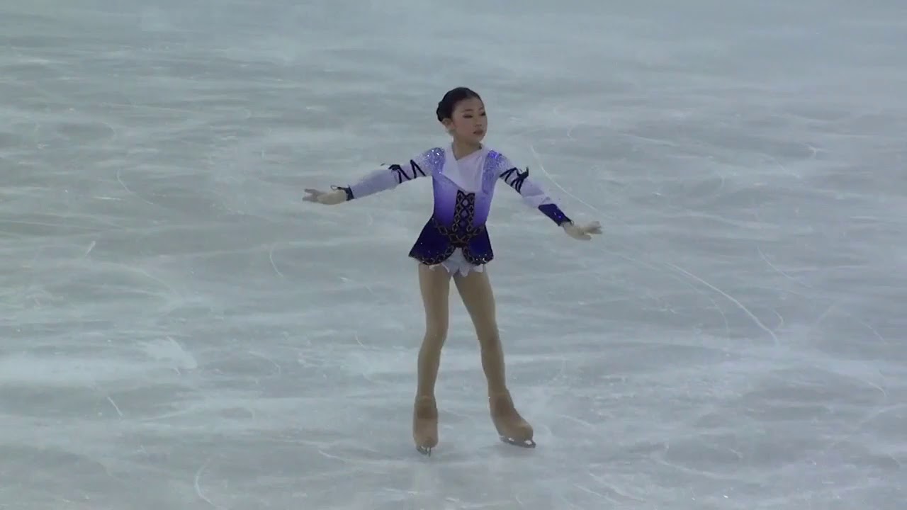 Nini XY An (age 11) - Senior ladies FS China Championships 2018