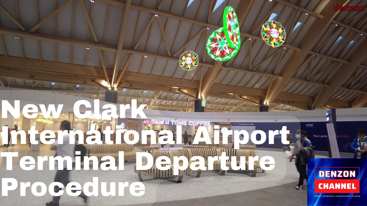 New Clark International Airport Terminal Departure Procedure