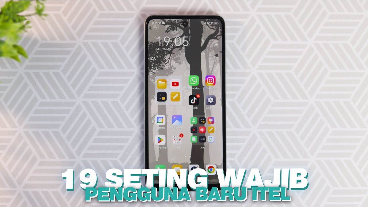 Seting Wajib Pengguna Baru HP Itel RS4