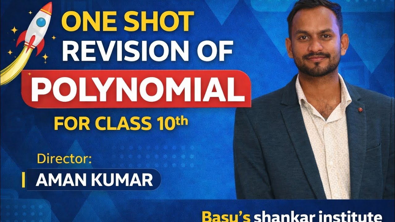 polynomials ONE SHOT 🔥 | Class 10th Maths Chapter 2| Complete chapter | NCERT Rs Aggrawal |PYQ 