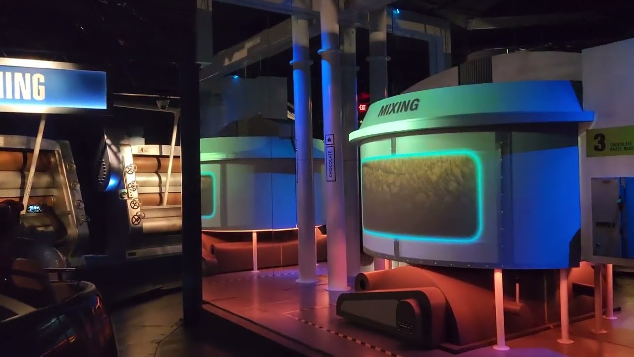 Hershey Park Factory Tour Dark Ride