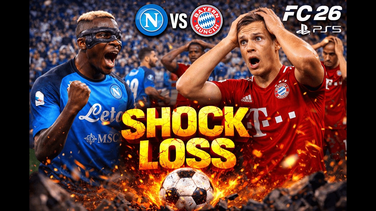 Champions Collapse Under Pressure 😱 | FC 26 PS5 Napoli vs Bayern
