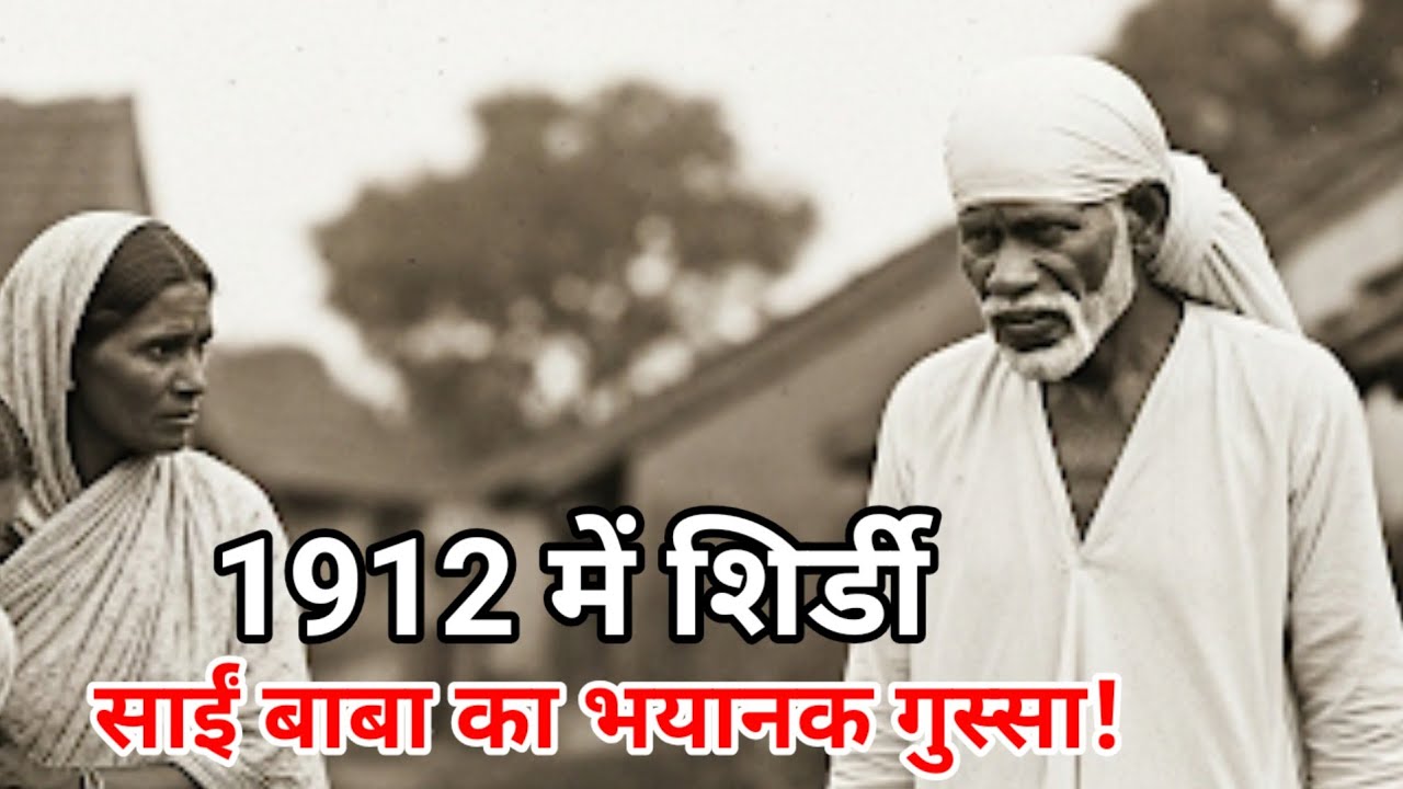 1912 में शिर्डी साईं बाबा का भयानक गुस्सा! क्या हुआ था उस दिन?