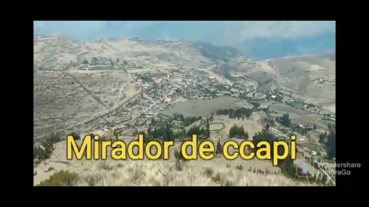 Conociendo un poco m&aacute;s sobre los lugares tur&iacute;sticos del distrito de Ccapi