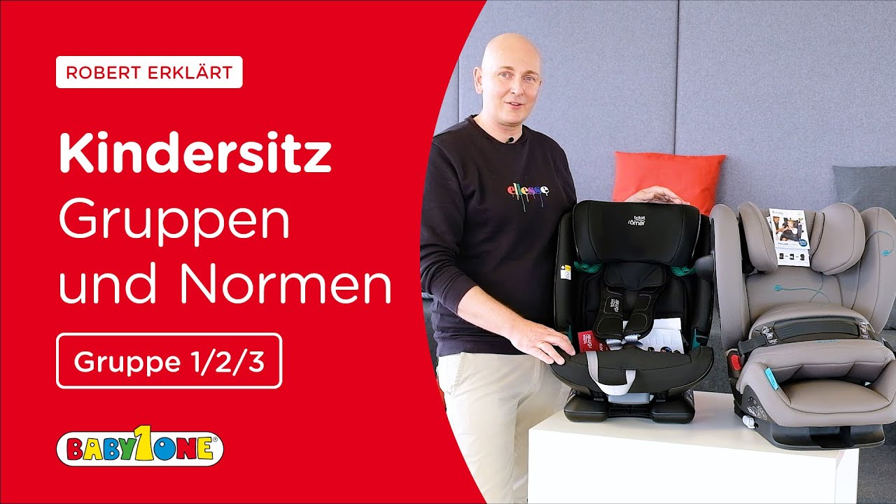 Kindersitz Gruppe 1/2/3 Kindersitze von 9-36 Kilo | Robert erkl&auml;rt