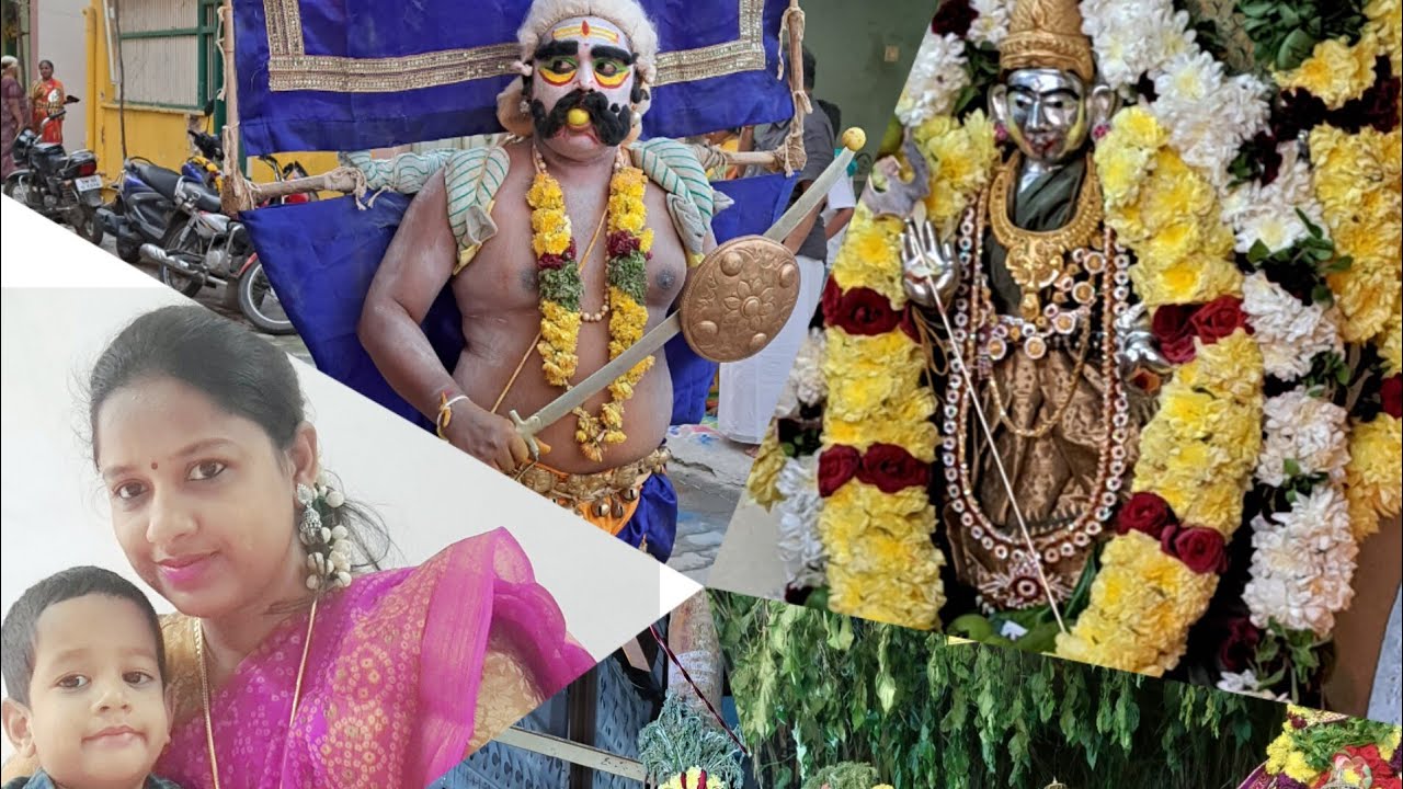 Salem Soundamman festival#அம்மன் PART1 Sakthi alaippu My family played important role