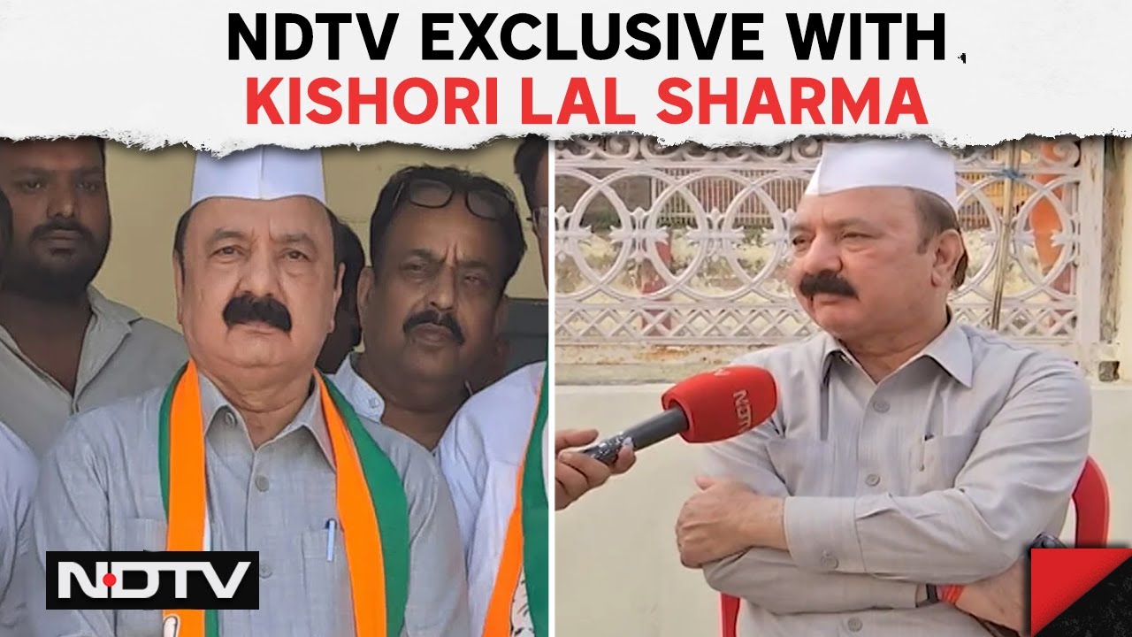 Kishori Lal Sharma Replaces Rahul Gandhi From Gandhi Family Bastion Amethi | NDTV Exclusive