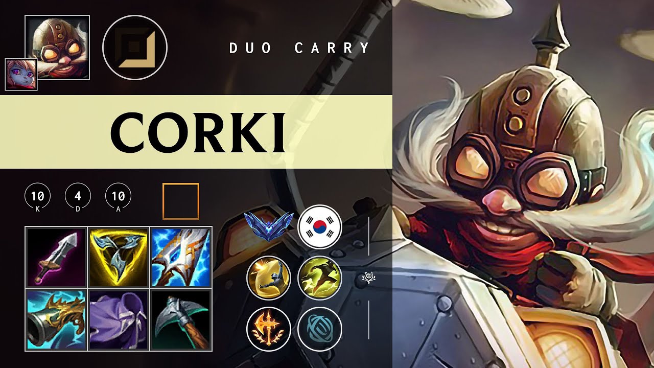 Corki ADC vs Jhin - KR Diamond Patch 26.03