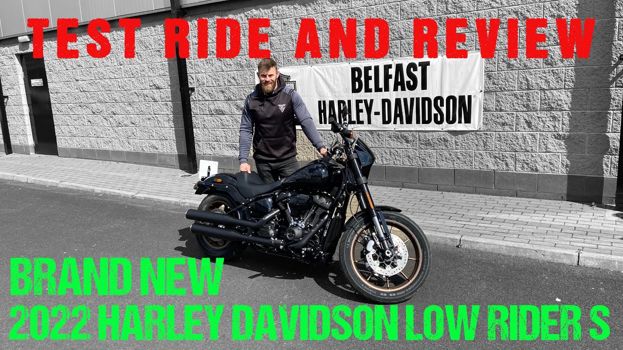 2022 HARLEY DAVIDSON LOW RIDER S 117 FXLRS  - TEST RIDE AND REVIEW