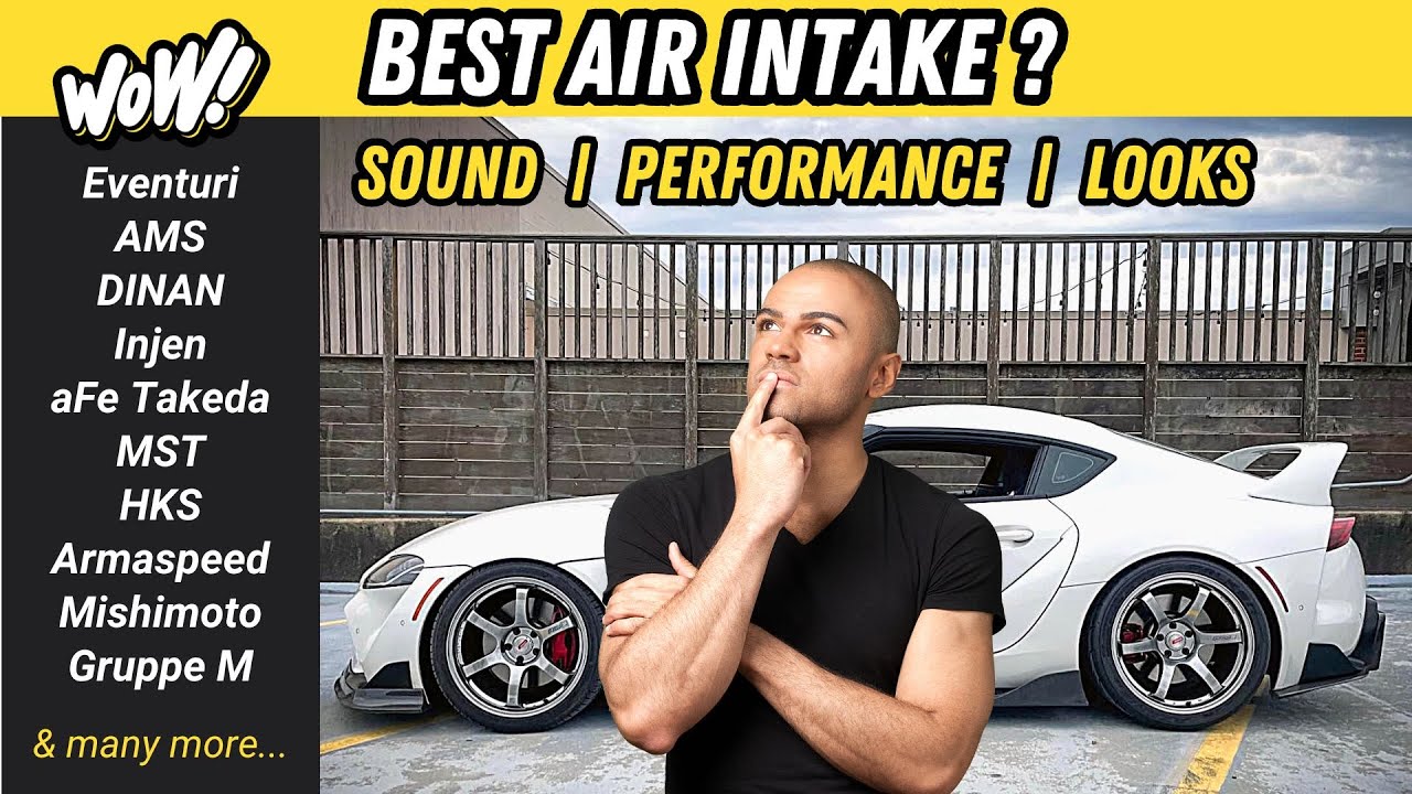 +20 AIR INTAKES Compared! // MKV (A90) Toyota GR SUPRA