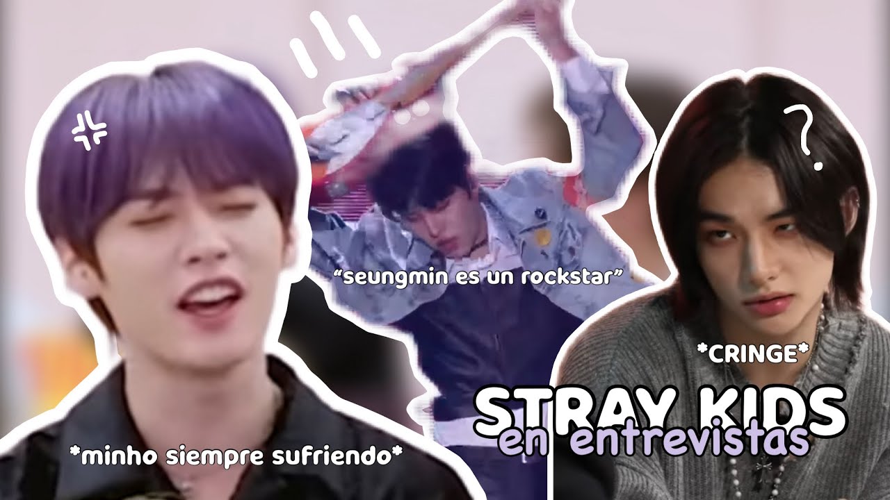 STRAY KIDS pasando vergüenza EN ENTREVISTAS