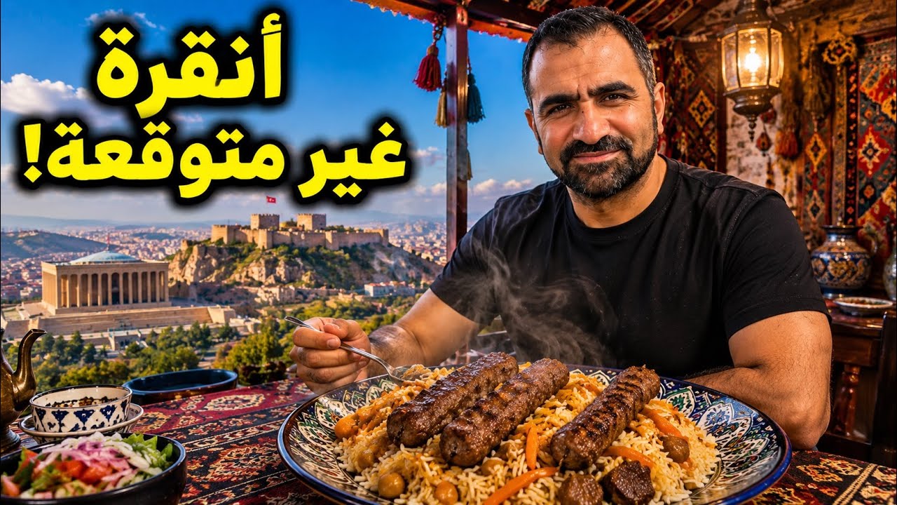 تجربة الأكل والتجوال في شوارع العاصمة التركية انقره 2