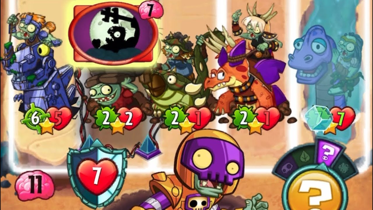 Pvz Heroes Dino Moon Rising/  Double Mechasuar Dino-Roar #Raiankure #pvzheroes