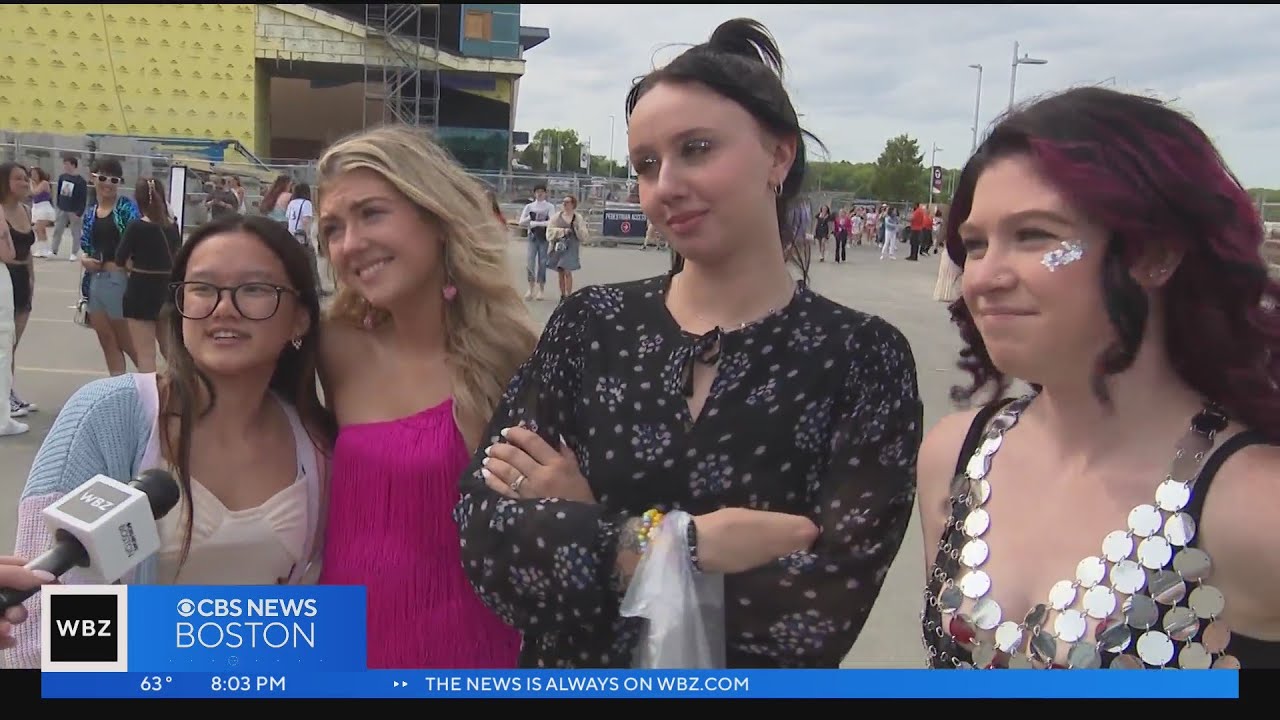 Taylor Swift Eras Tour arrives at Gillette Stadium for eagerly awaited concerts