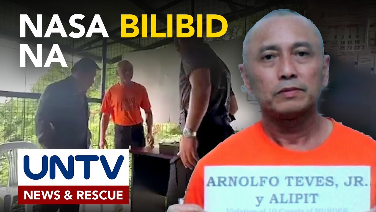 Arnie Teves, nasa Bilibid na; kaligtasan nito, tiniyak ng NBI