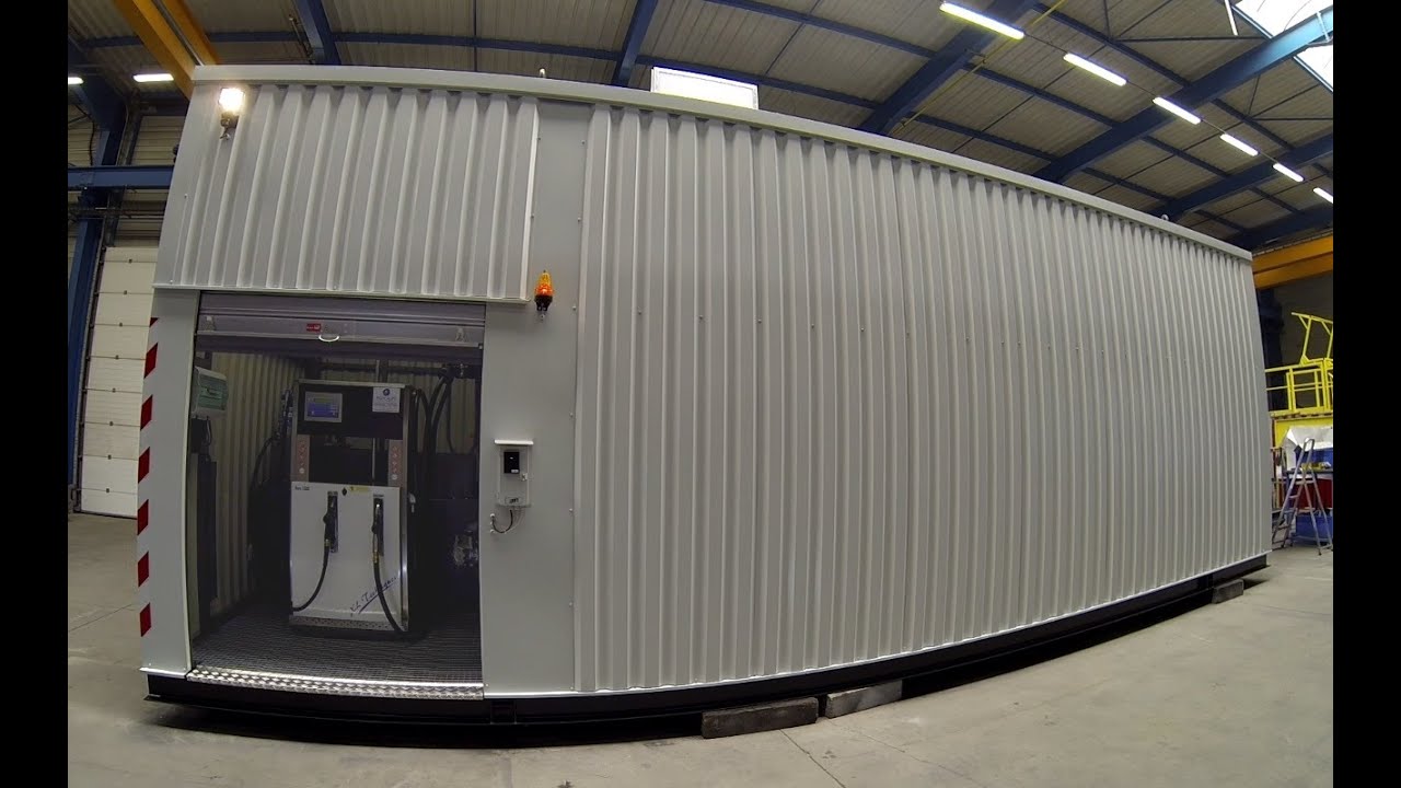 Station-Service mobile EUROBOX (50m3) Gasoil, AdBlue, etc.