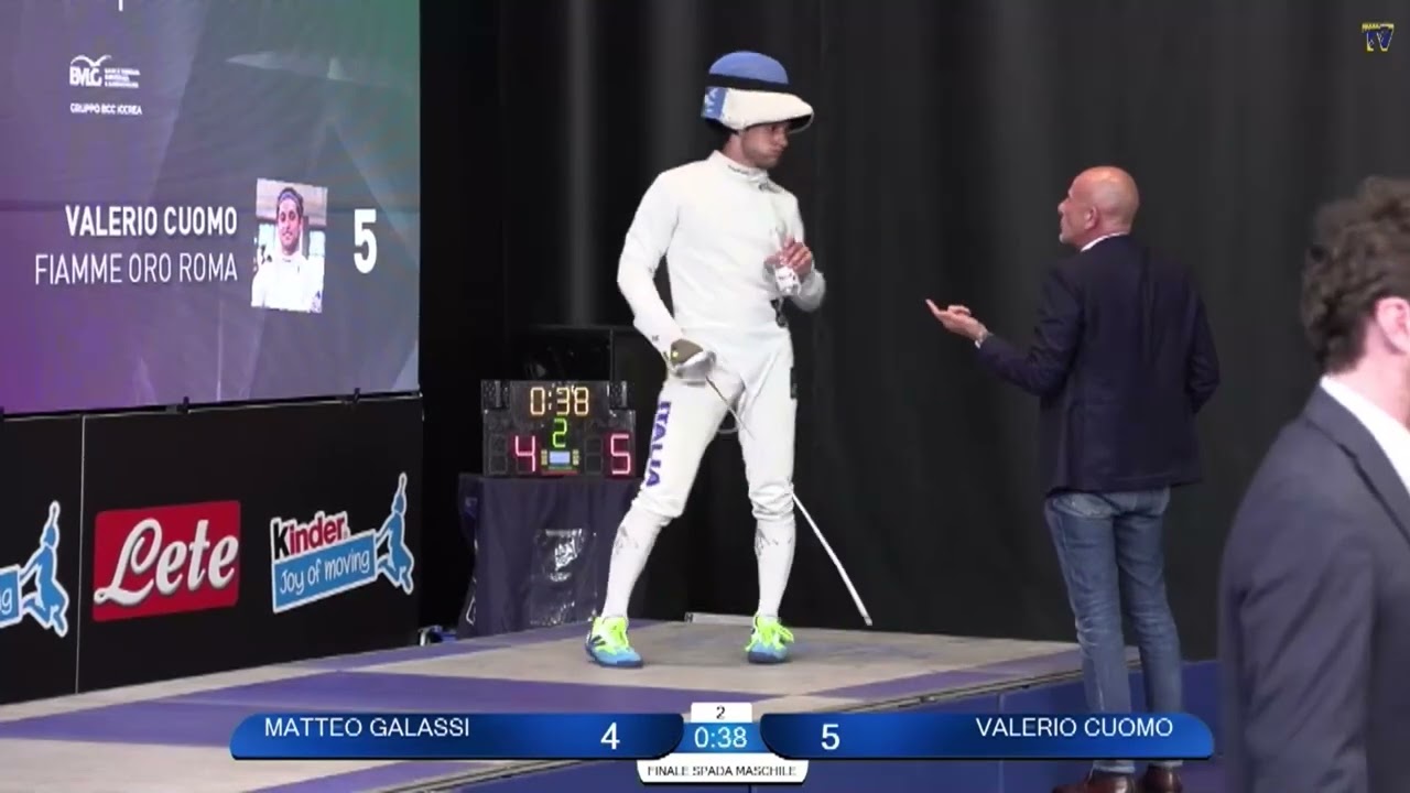 Italian Championships 2023 SME - GOLD - Matteo Galassi v Valerio Cuomo