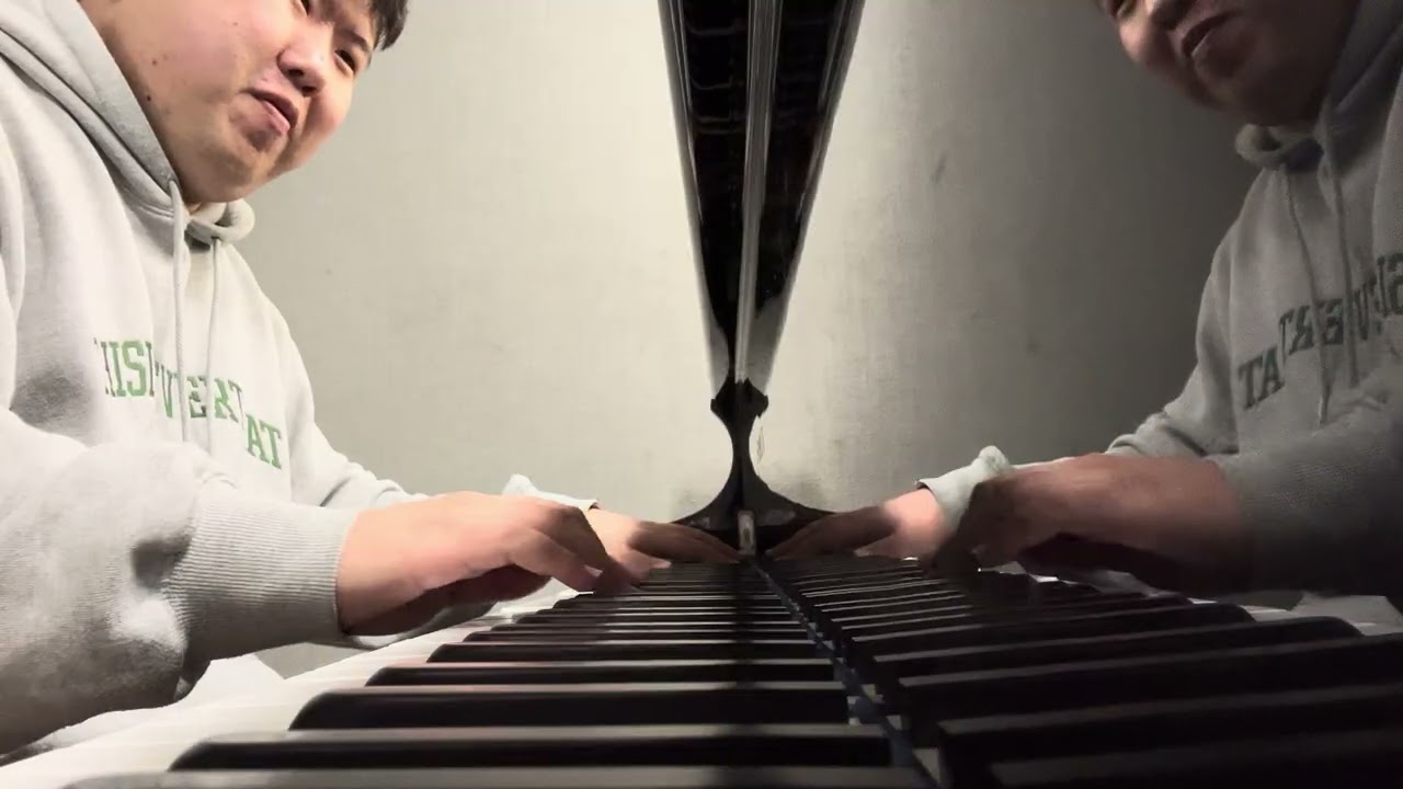 오랜만에 치는 베토벤 소나타 4번 1악장 끝까지 읽기. Practice the first movement of Beethoven's Piano Sonata No. 4.