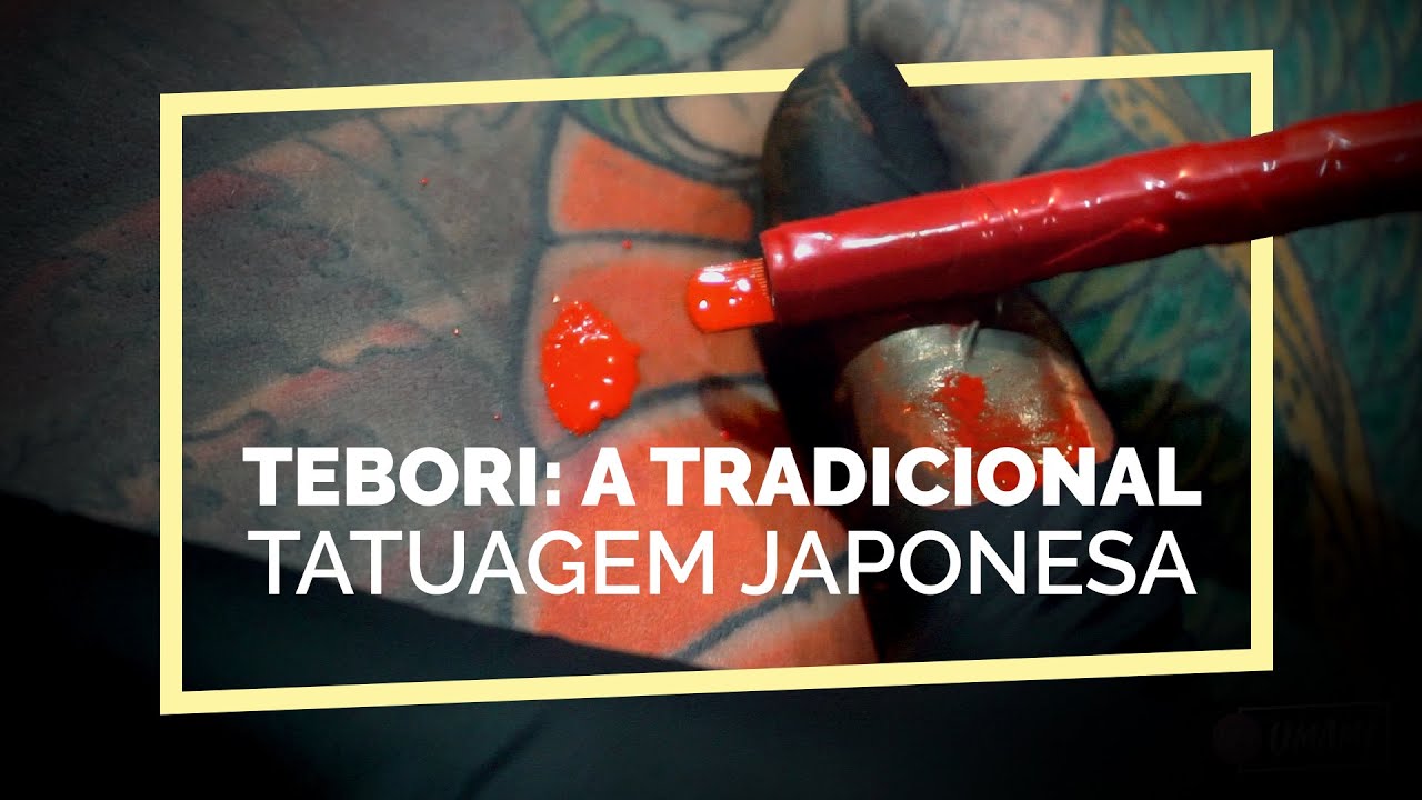 O artista do Tebori, a tradicional tatuagem japonesa.